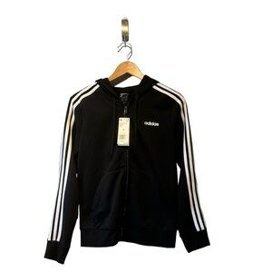 NWT Adidas 3 Stripes Track Jacket Sweater Women’s Size Medium